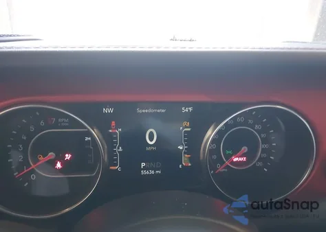 2020 Jeep Gladiator Rubicon 4X4 z USA, uszkodzony, nr VIN 1C6JJTBGXLL214419